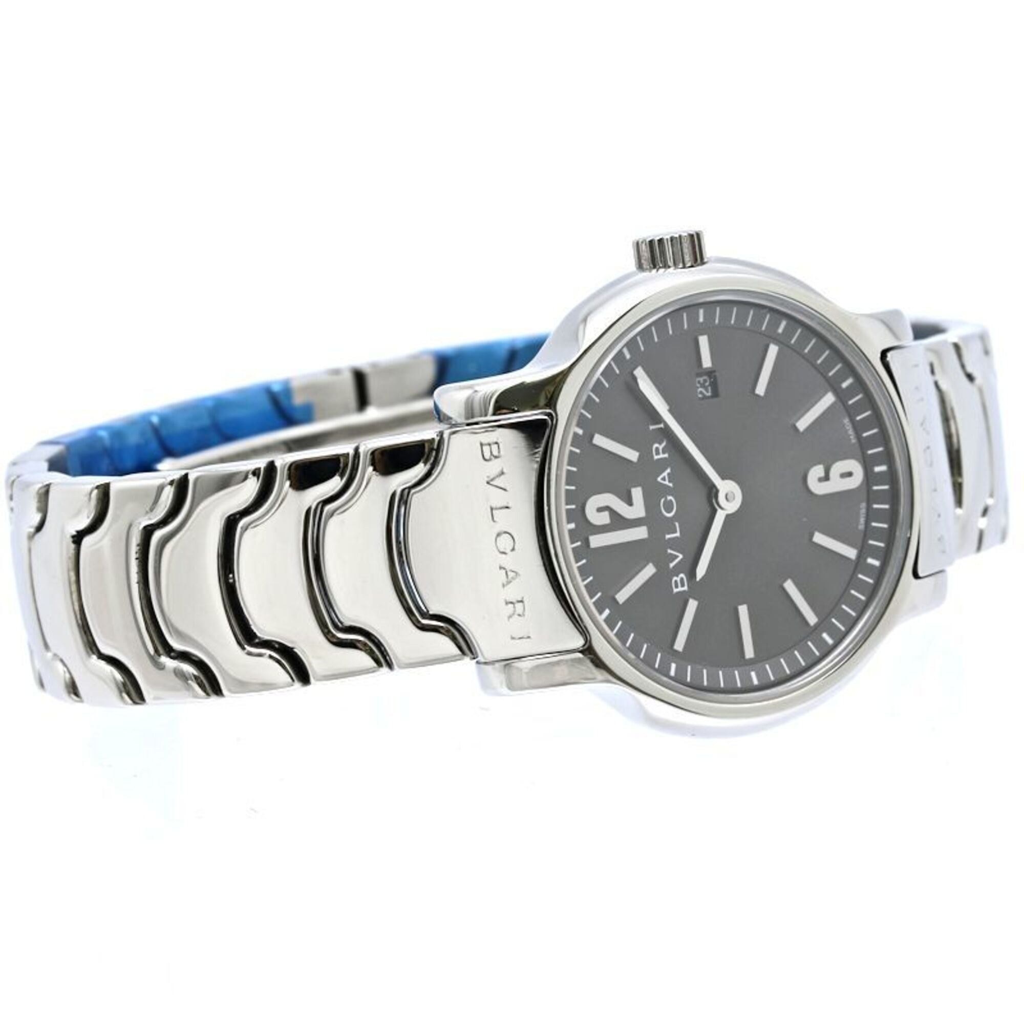 BVLGARI Solotempo ST29C5SSD ST29S Women's Watch SS 40487 — Good