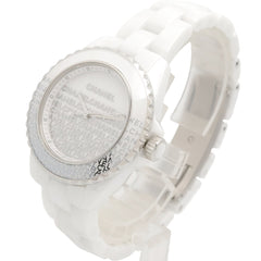 Chanel J12 Wanted de Watch, Ceramic, Ladies, White, H7419 — Very Good