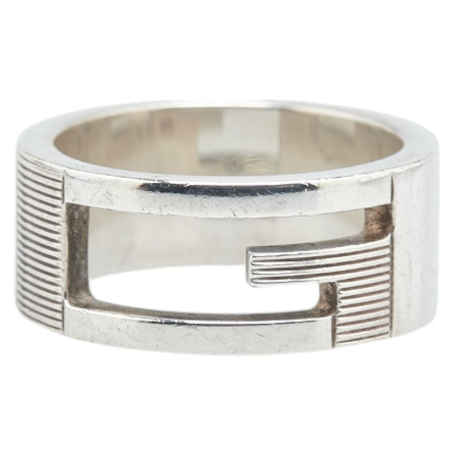 Gucci Branded G Ring #10 SV925 Silver Women's GUCCI