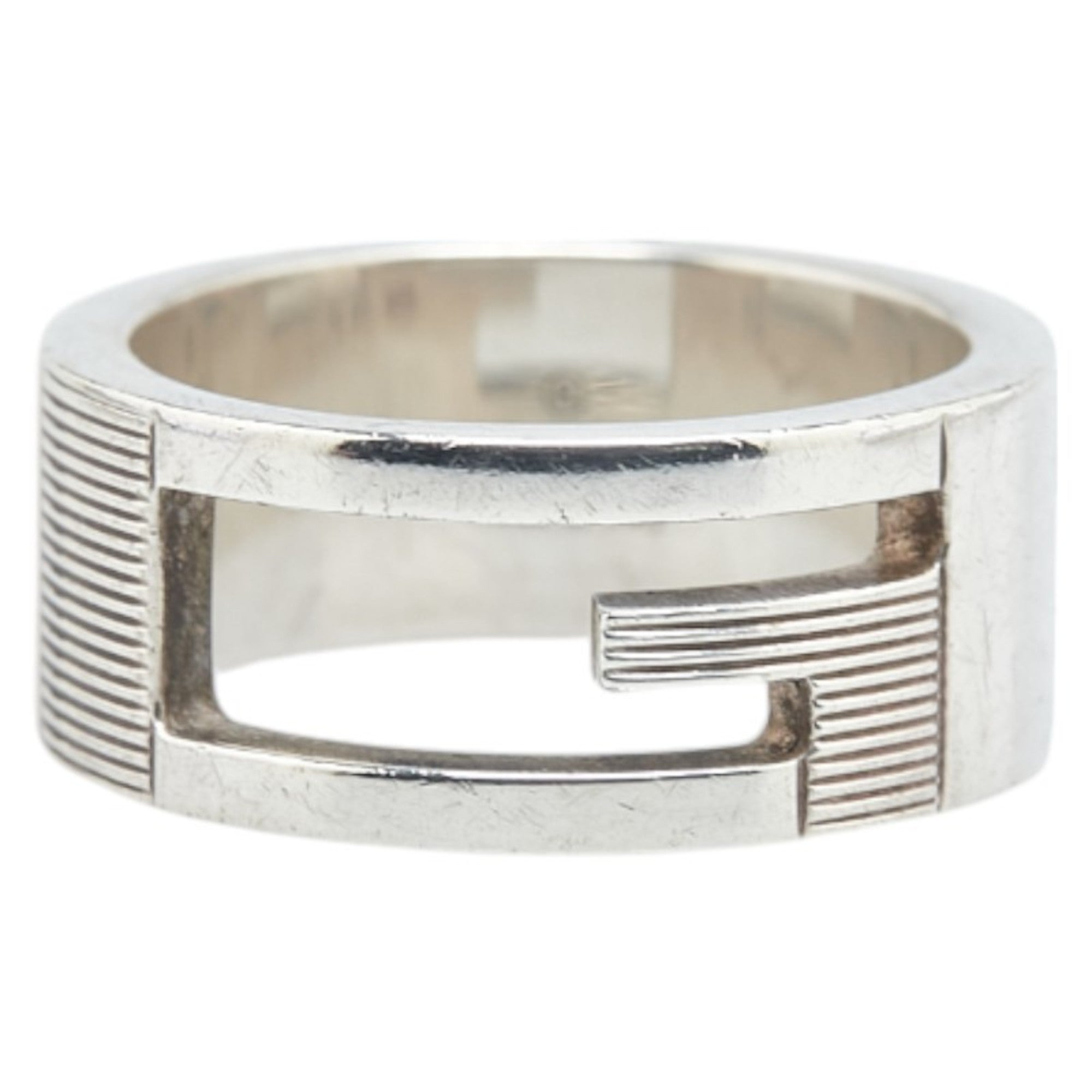 Gucci Branded G Ring #10 SV925 Silver Women's GUCCI