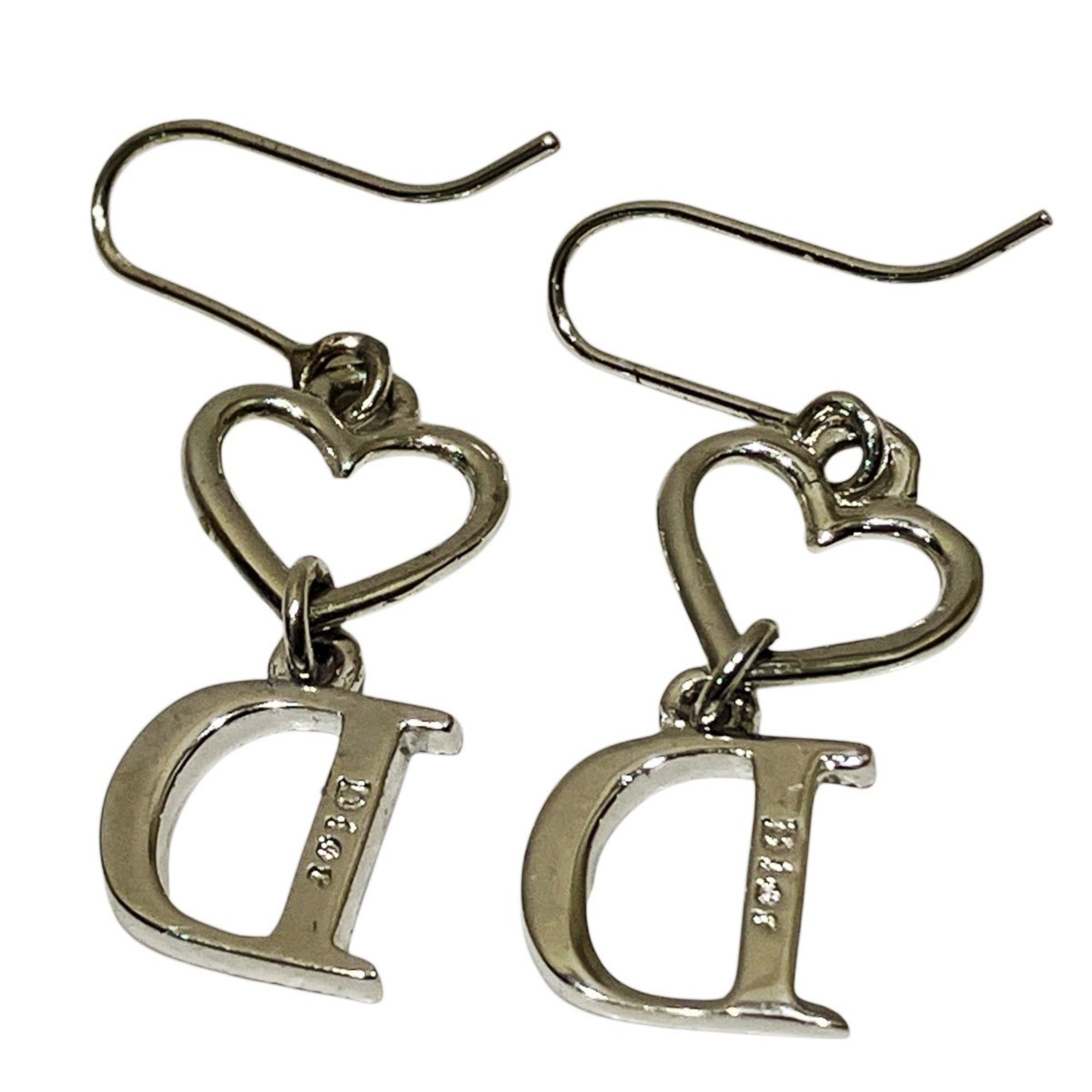 Christian Dior Dior earrings with alloy and rhinestones