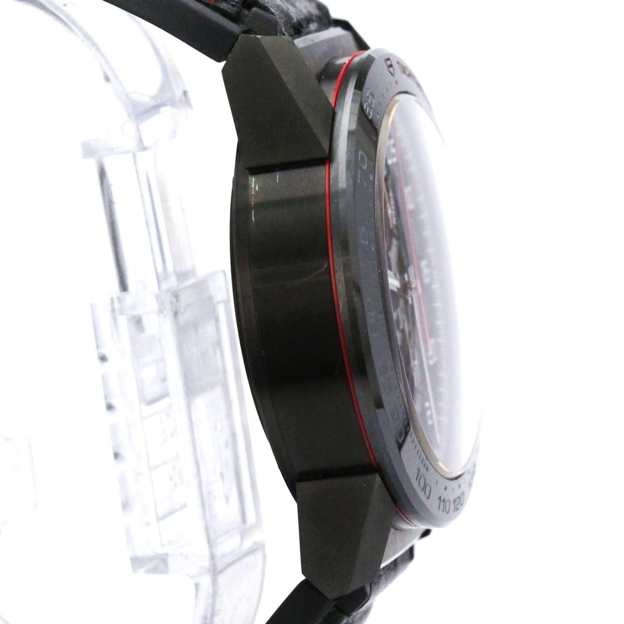 TAG HEUER Carrera Heuer 01 Chronograph Ceramic Steel Mens Watch CAR2A1H — Very Good