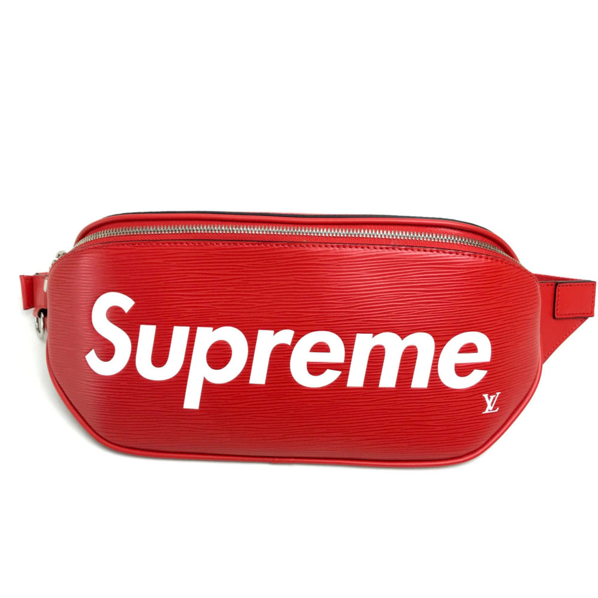 Louis Vuitton M53418 Supreme supreme Epi bag waist pouch body bag Red — Like New