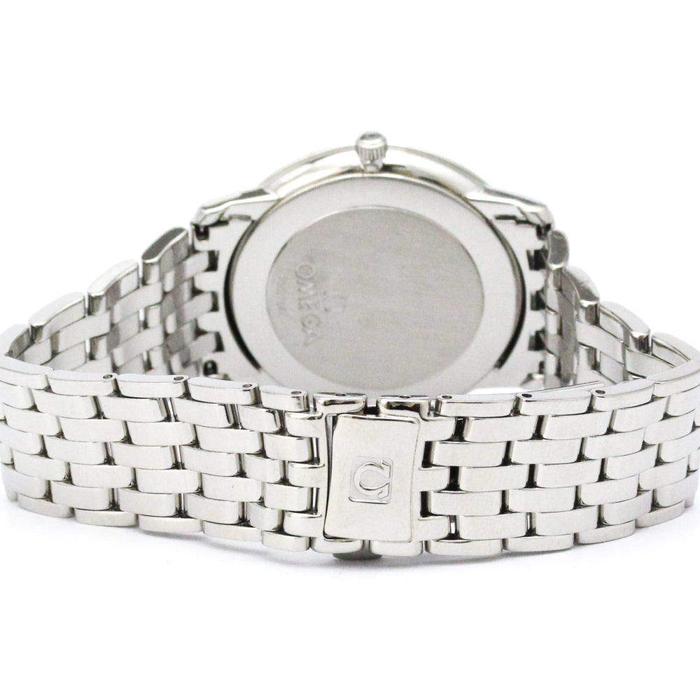OMEGA De Ville Prestige Steel Quartz Mens Watch 4510.21 Polished — Very Good