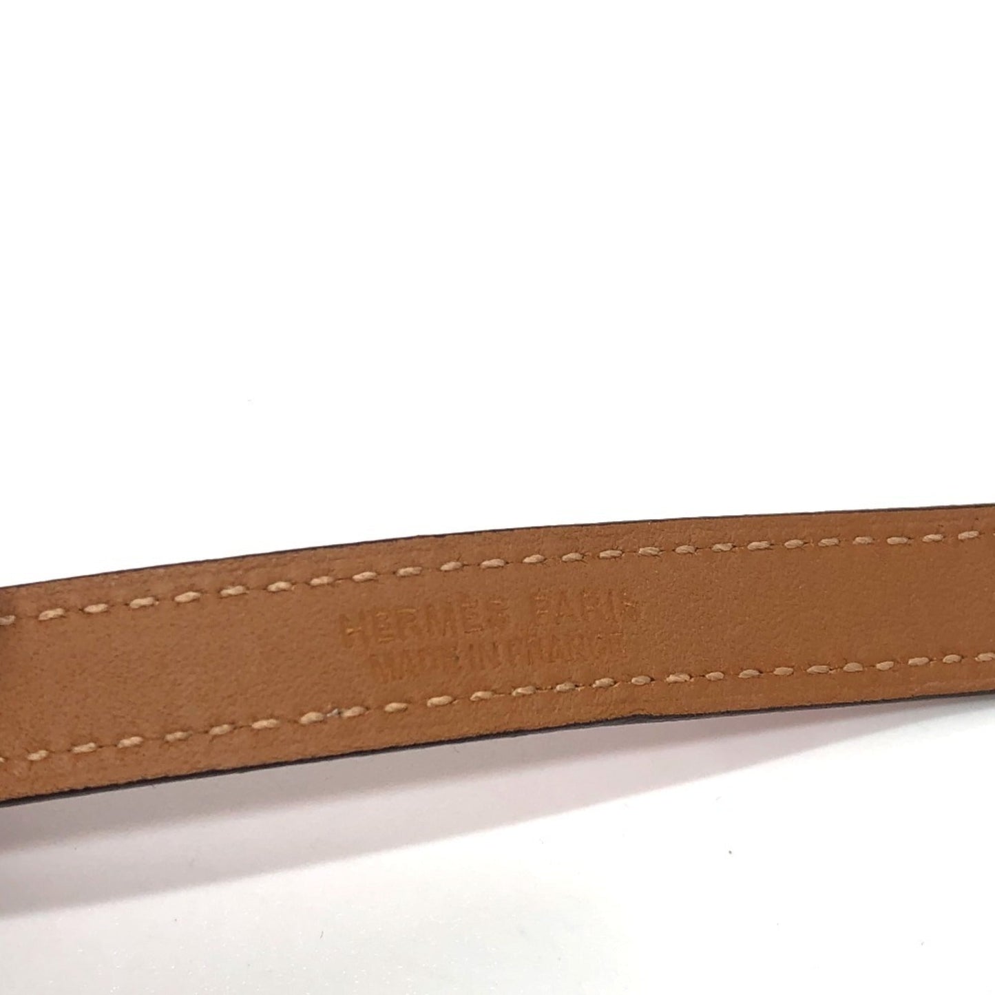 HERMES Rival Double Tour 2-Row Bracelet Swift Women's Pink