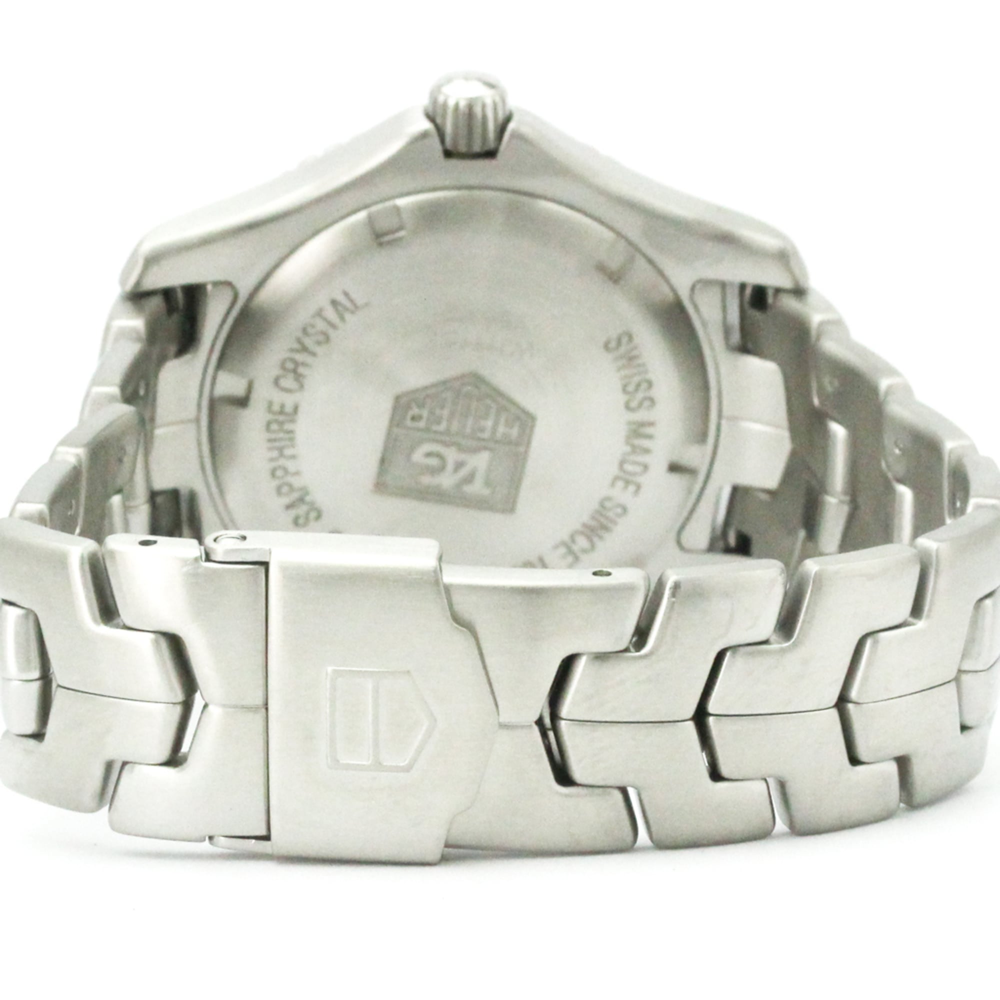 TAG HEUER Link Stainless Steel Quartz Mens Watch WJ1110 Polished — Very Good