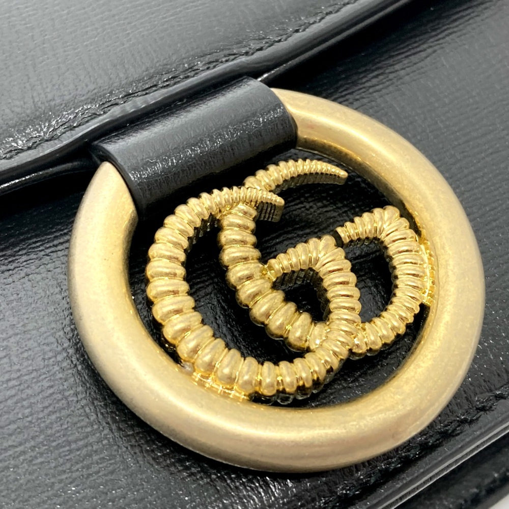 Gucci 589474 GG Marmont bag shawl Crossbody Shoulder Bag Black — Like New