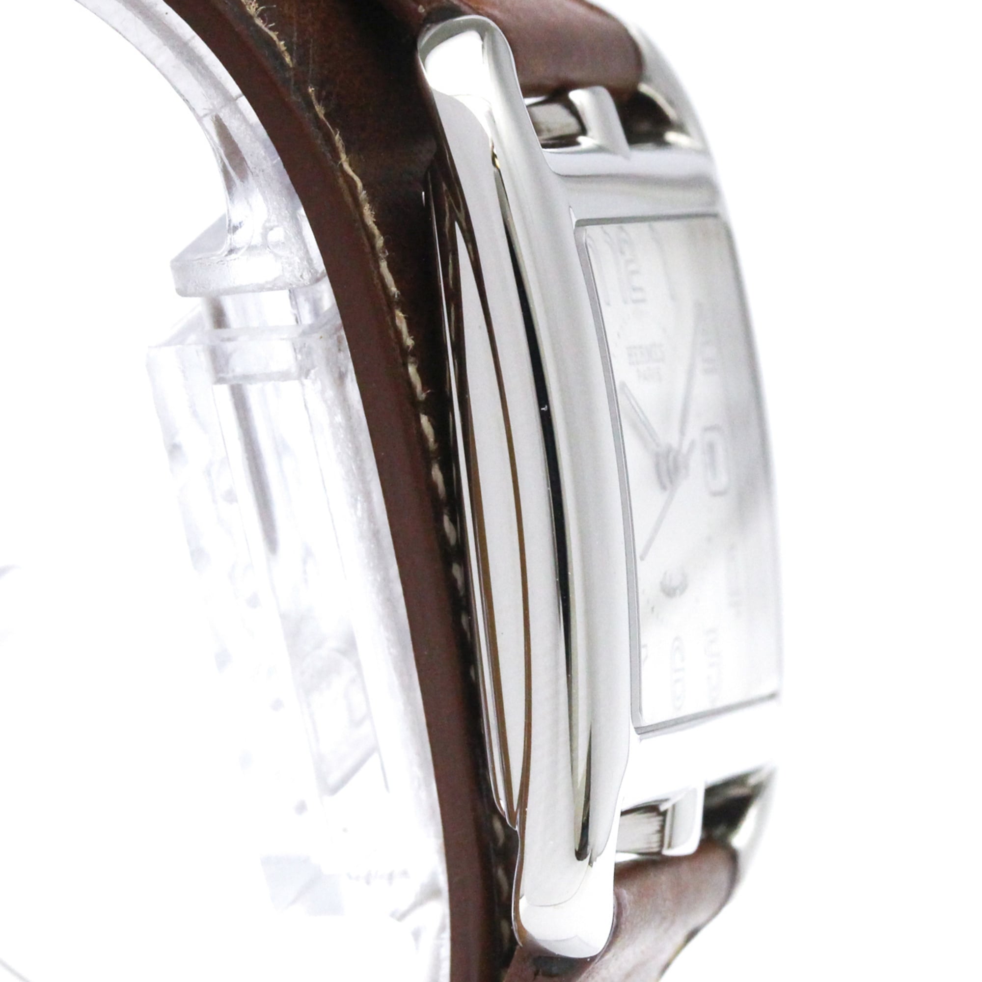 HERMES Cape Cod Double Tour Steel Automatic Mens Watch CC1.710 Polished — Very Good