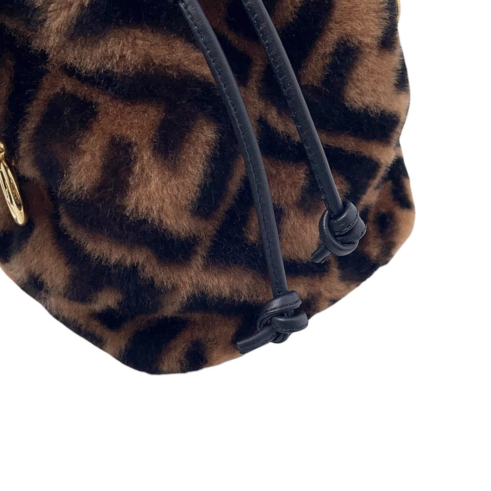 Fendi Shoulder Bag Montresor Mini Mouton 8BS010 FENDI Handbag 2-way — Like New