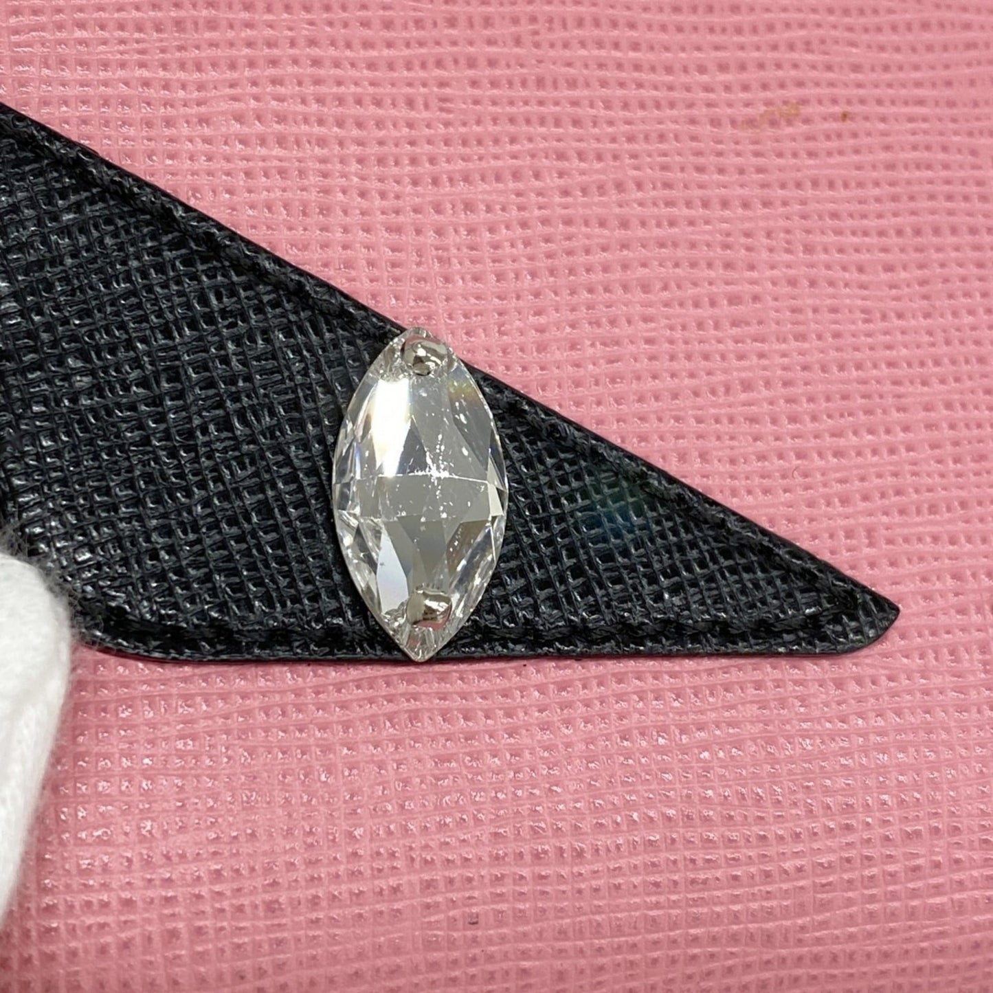 Fendi Monster Leather Wallet/Coin Case, Pink, Women's