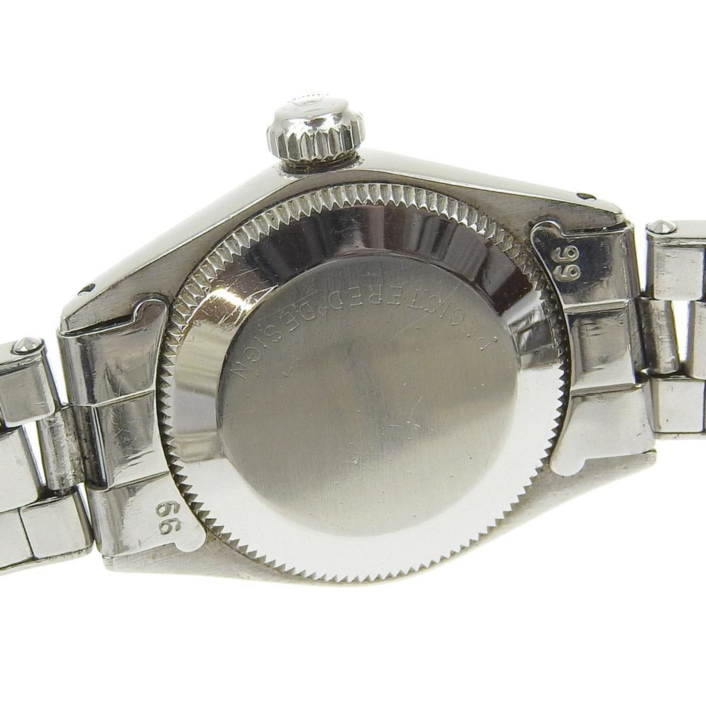 Rolex Lady Date Watch No. 7 6517 Stainless Steel Automatic Winding Silver Dial Ladies I220823041