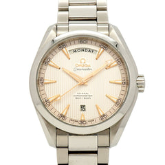 Omega Seamaster Aqua Terra Day-Date 231.10.42.22.02.001 Silver Dial Men's Watch — Good