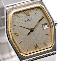 BALLY Watch Stainless Steel Quartz Analog Display Ladies M182324001 — Good