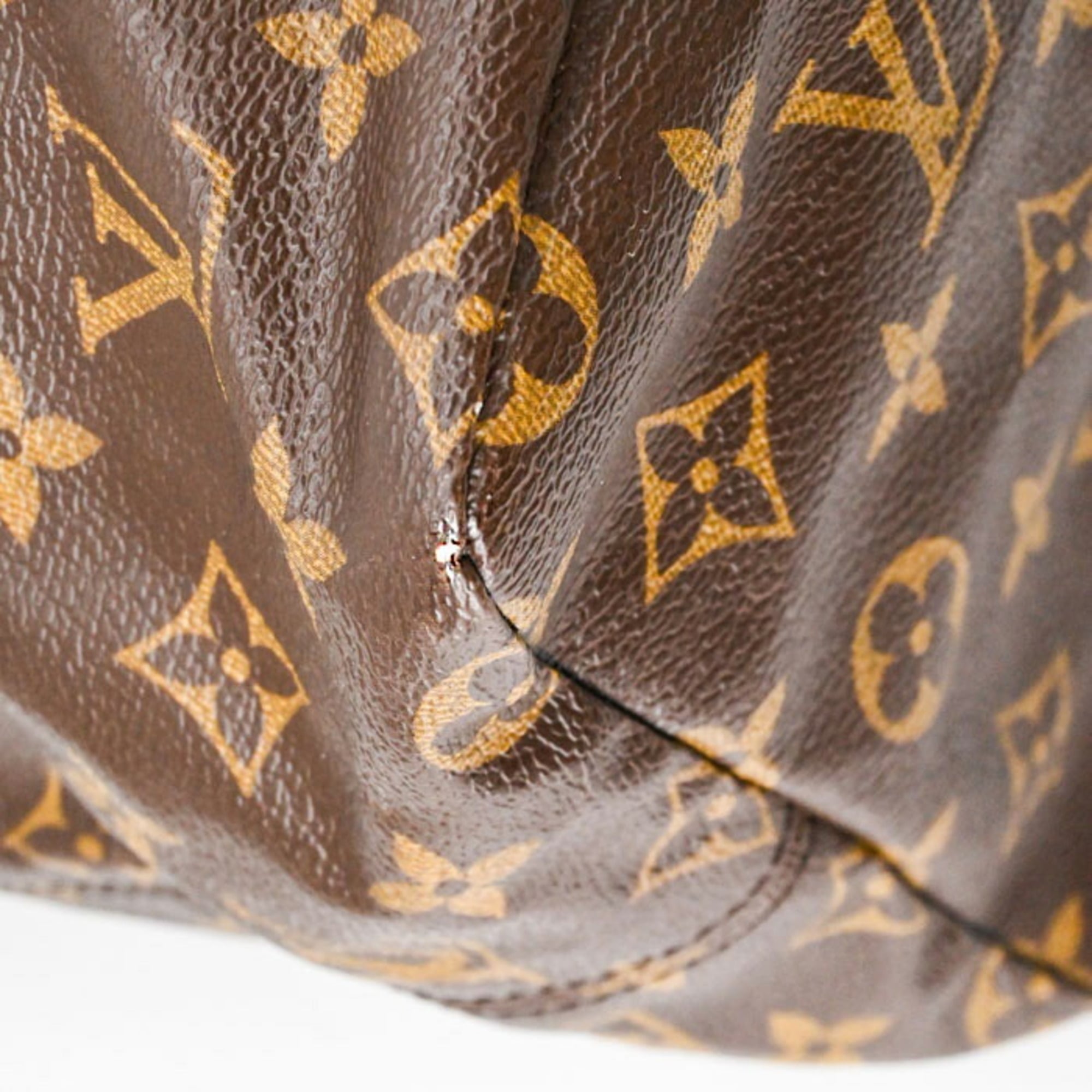 LOUIS VUITTON Louis Vuitton Monogram Macassar Cabas Light Tote Bag Canvas Brown M43416 — Like New