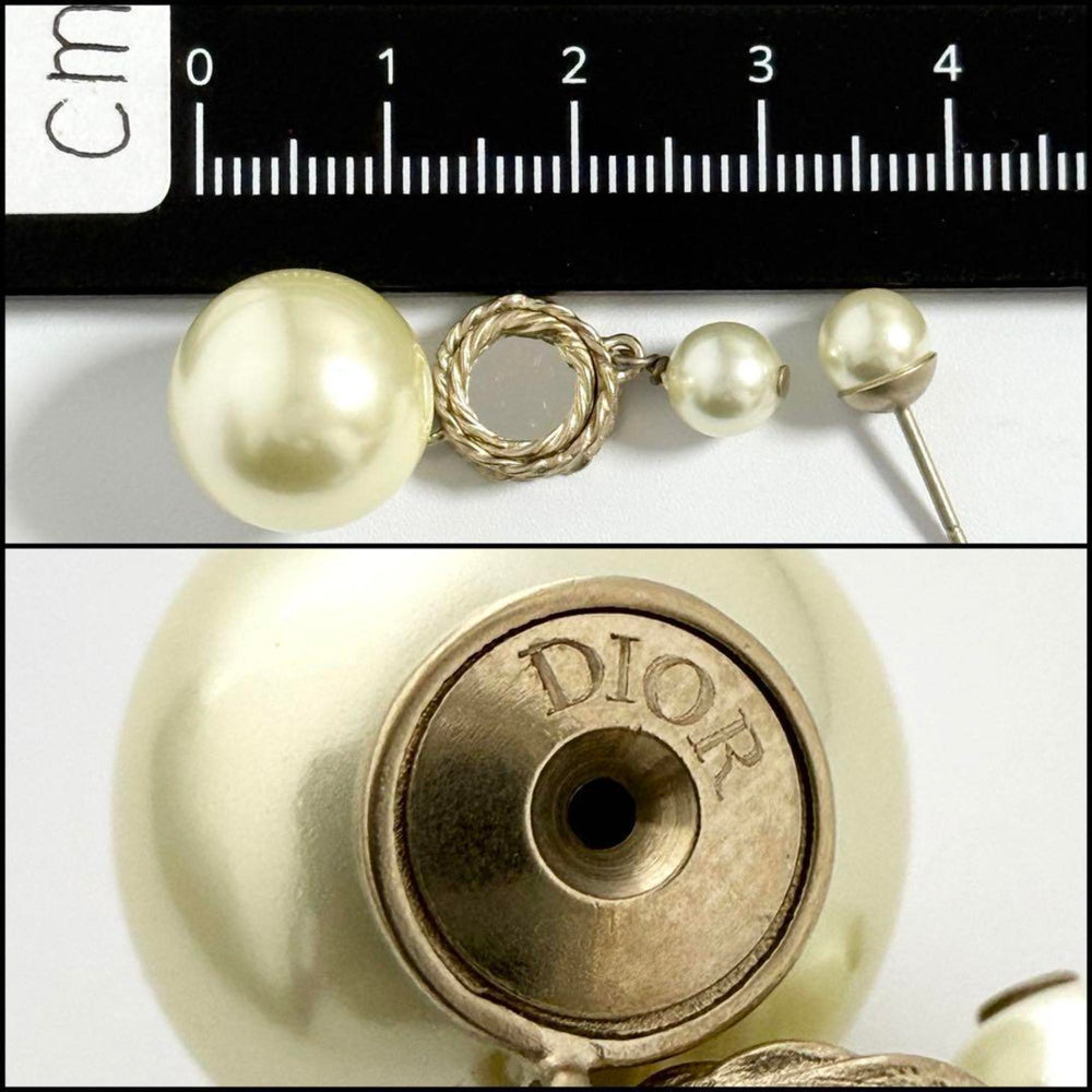Christian Dior Dior Women's Tribal Earrings Mirror — Like New