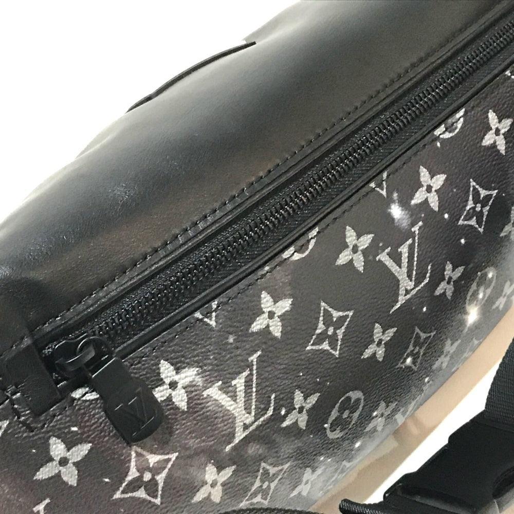 LOUIS VUITTON M44444 Monogram Galaxy Discovery Bum Bag Waist Body Canvas Men's Black — New - Store Return