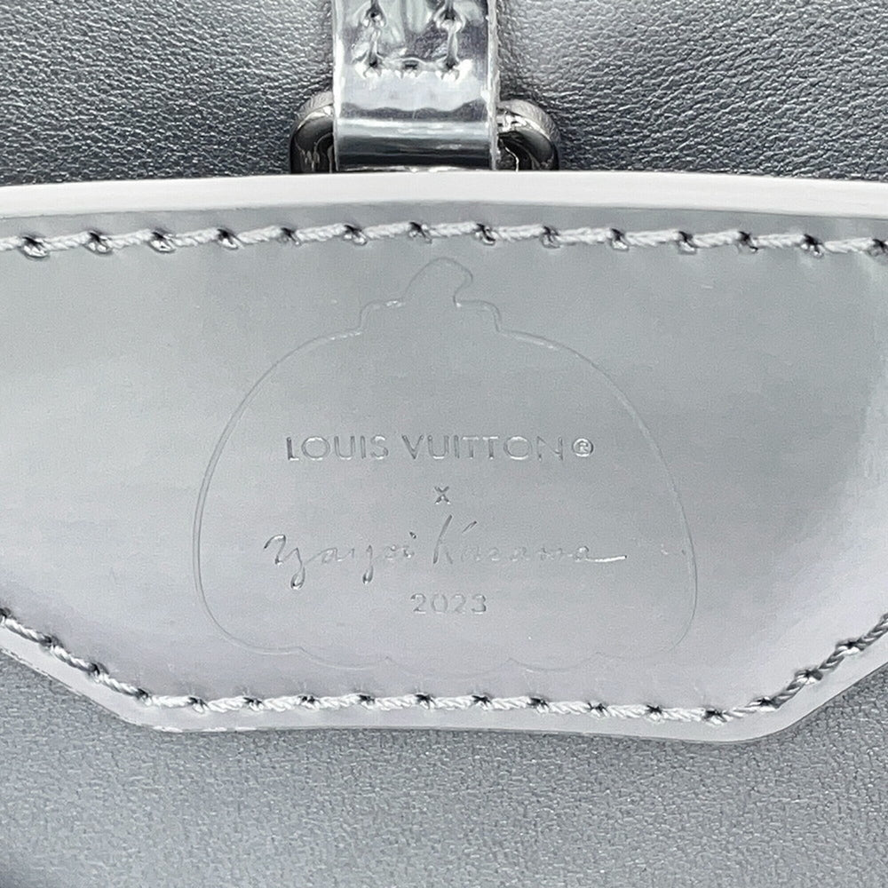 Louis Vuitton handbag, leather, LV x YK Capucines BB, metal dot, M21634, 2-way shoulder bag, Yayoi Kusama, women's, LOUIS VUITTON — Like New