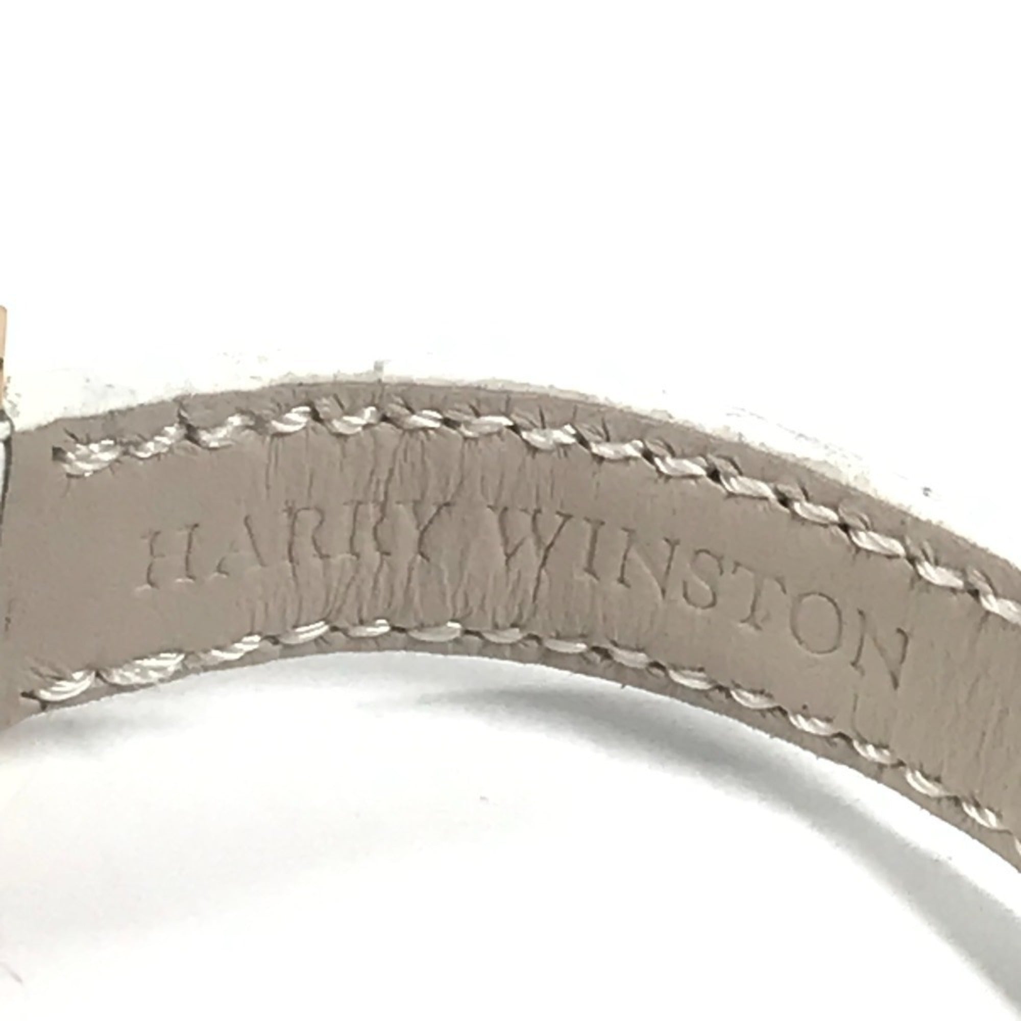 HARRY WINSTON 330 LQWL.M D3.1 Diamond Bezel Lady Avenue C Women's Watch, 18K Gold, Au750, White — Very Good