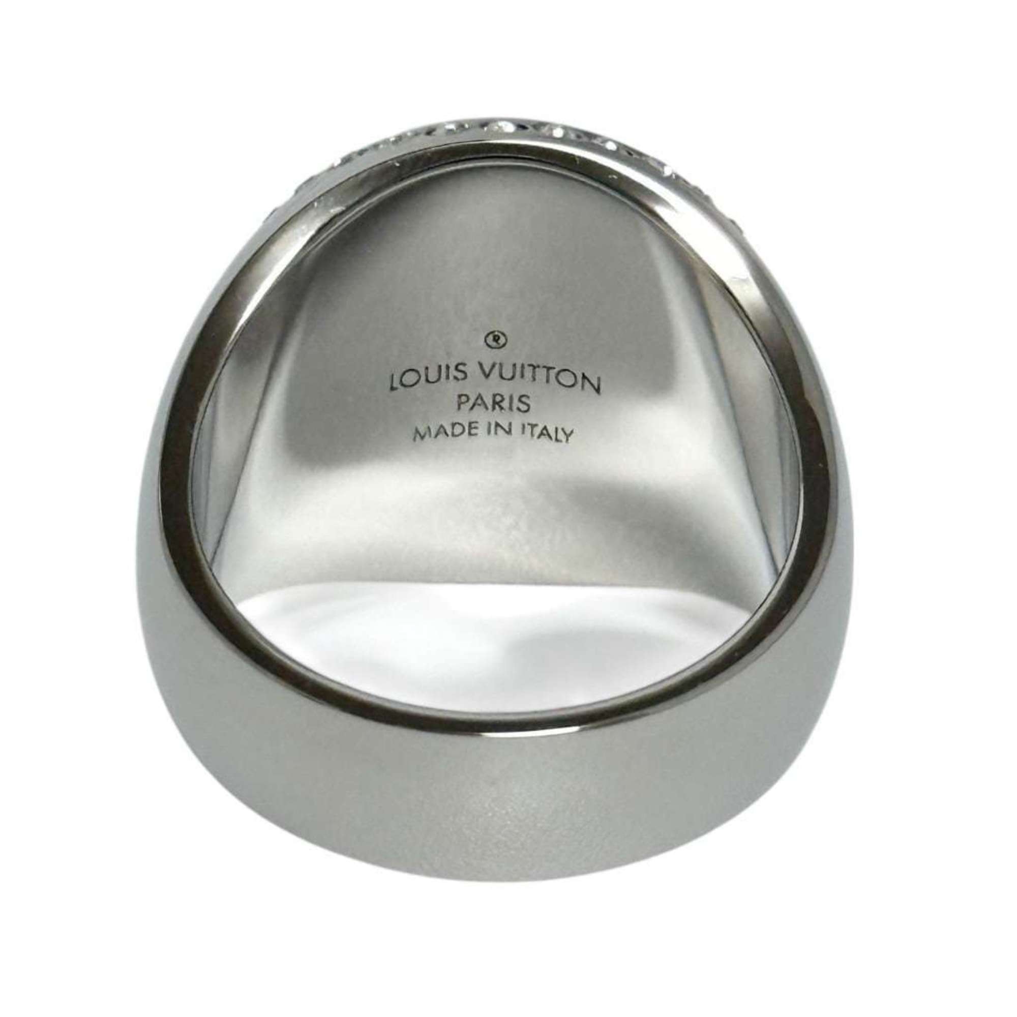 Louis Vuitton Men's Signet Ring, Size 21, Rotating Ring — New - Store Return