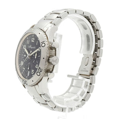Breguet Type 20 Transatlantique 3820 Black Dial Men's Watch — Good