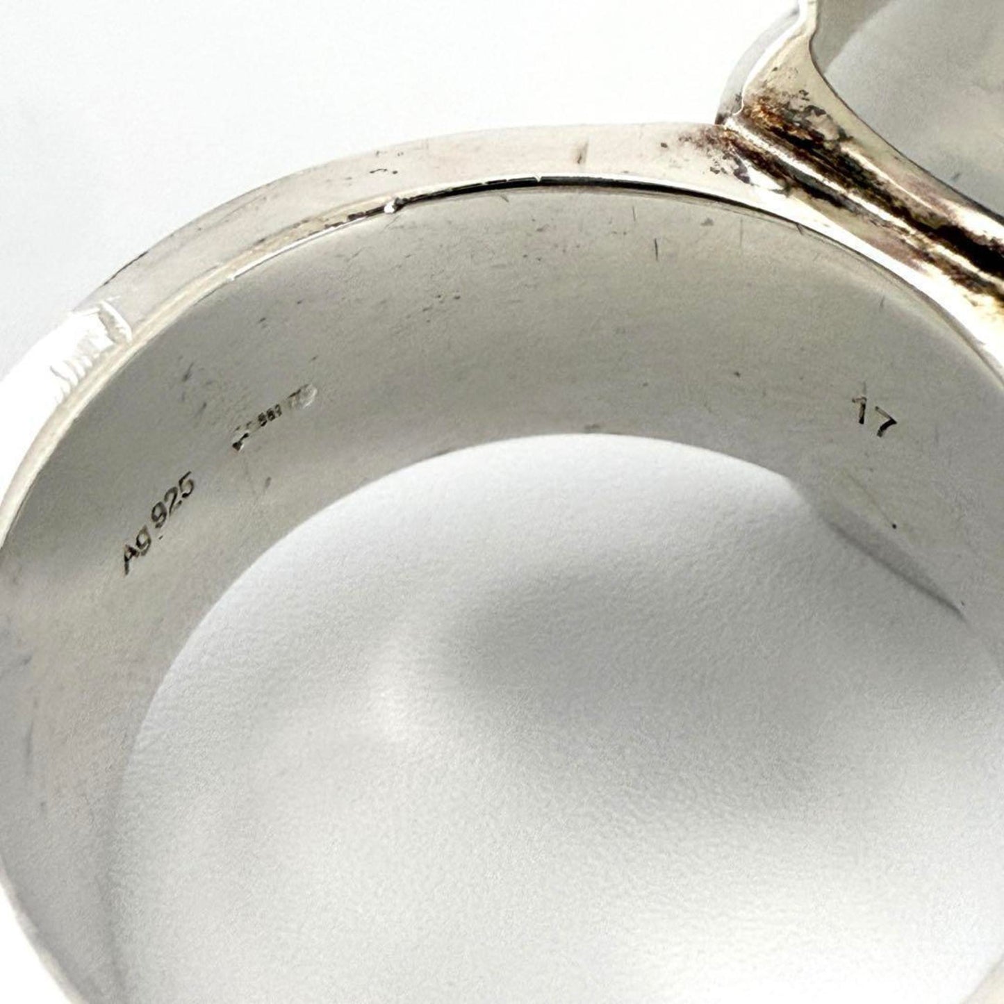 Gucci Men's Pineapple Silver Ring