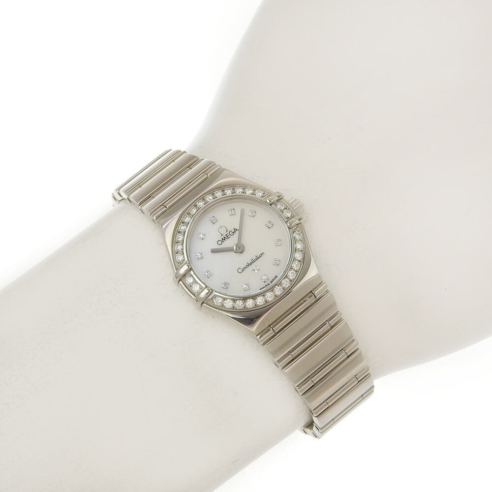 Like New Omega Constellation Mini My Choice 1165 76 Mother-of-Pearl Dial 18K White Gold 64.3g Quartz 150th Anniversary Limited Edition of 999 Pieces — Like New