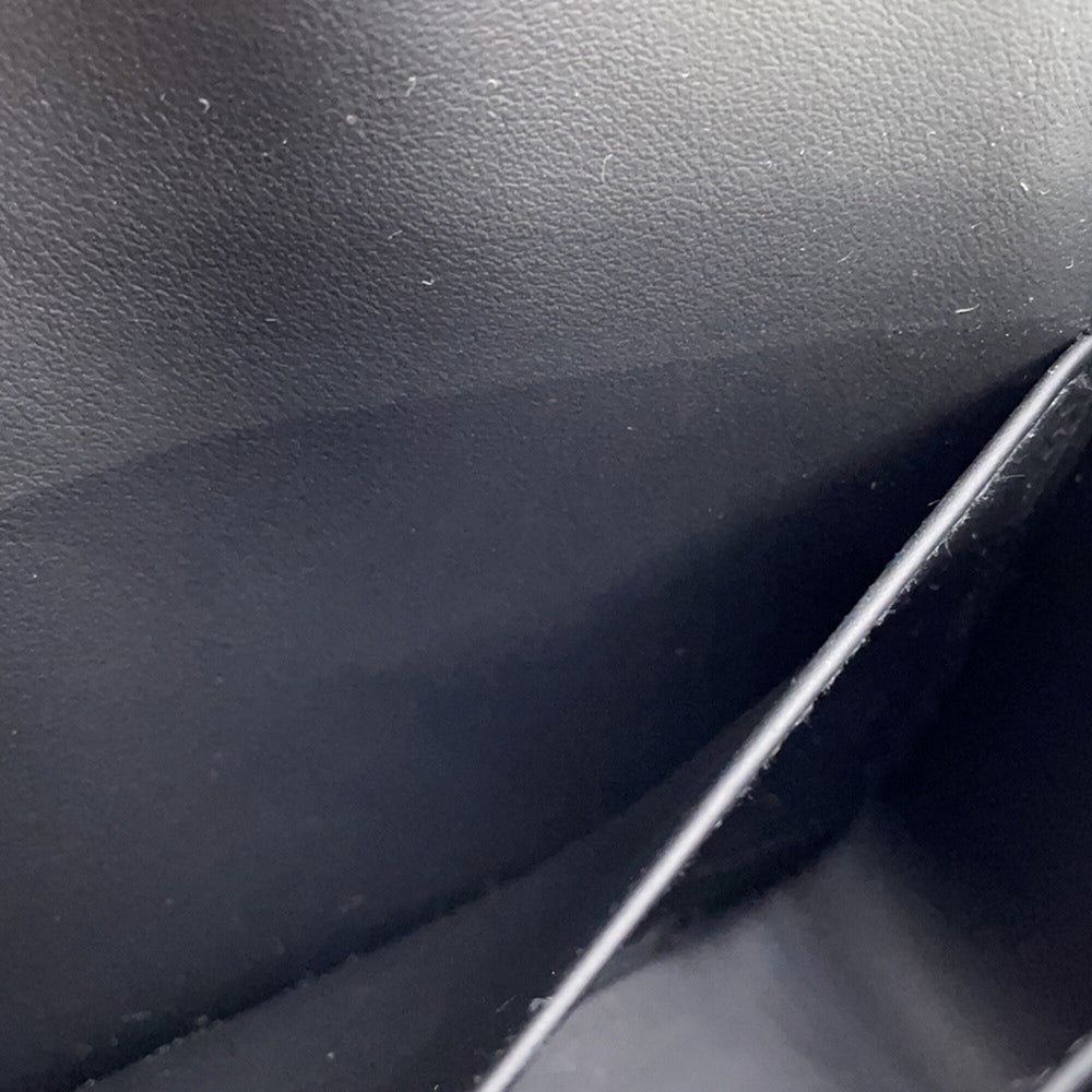 Hermes Shoulder Bag Geta Black Epsom Leather G Stamp HERMES Handbag — Like New
