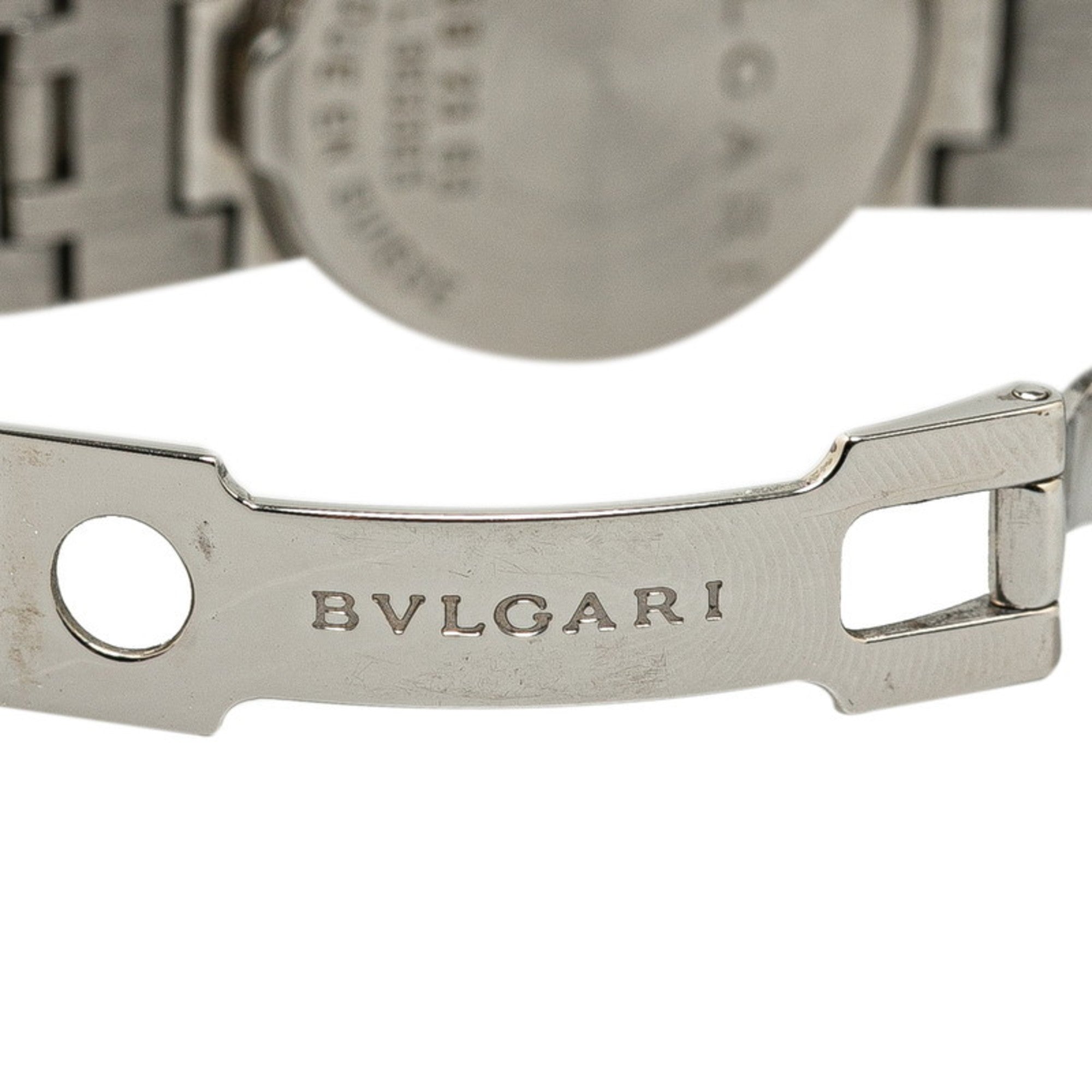 BVLGARI Watch BB23SS Quartz Black Dial Stainless Steel Women's — Good