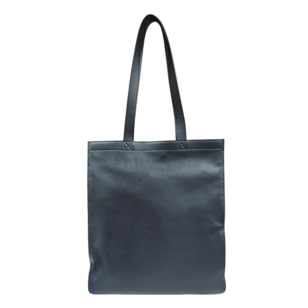 Fendi Flat Bag Tote Leather 7VA538 Black Men's FENDI