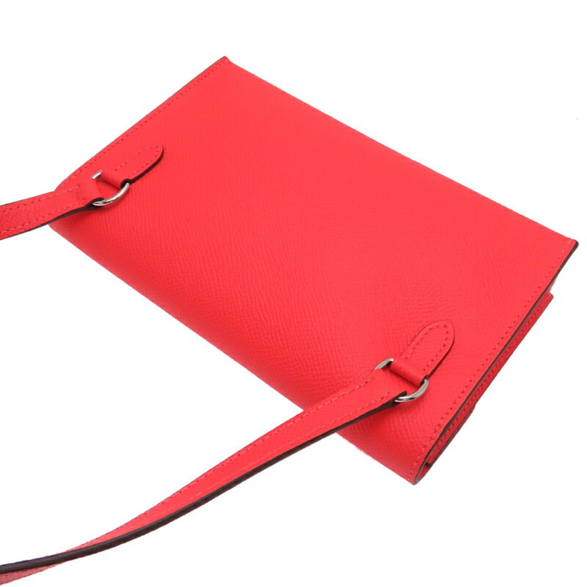 Hermes Unused W Stamp 2024 Nap to Go Women's Shoulder Bag Epsom Orange Field — New - Store Return