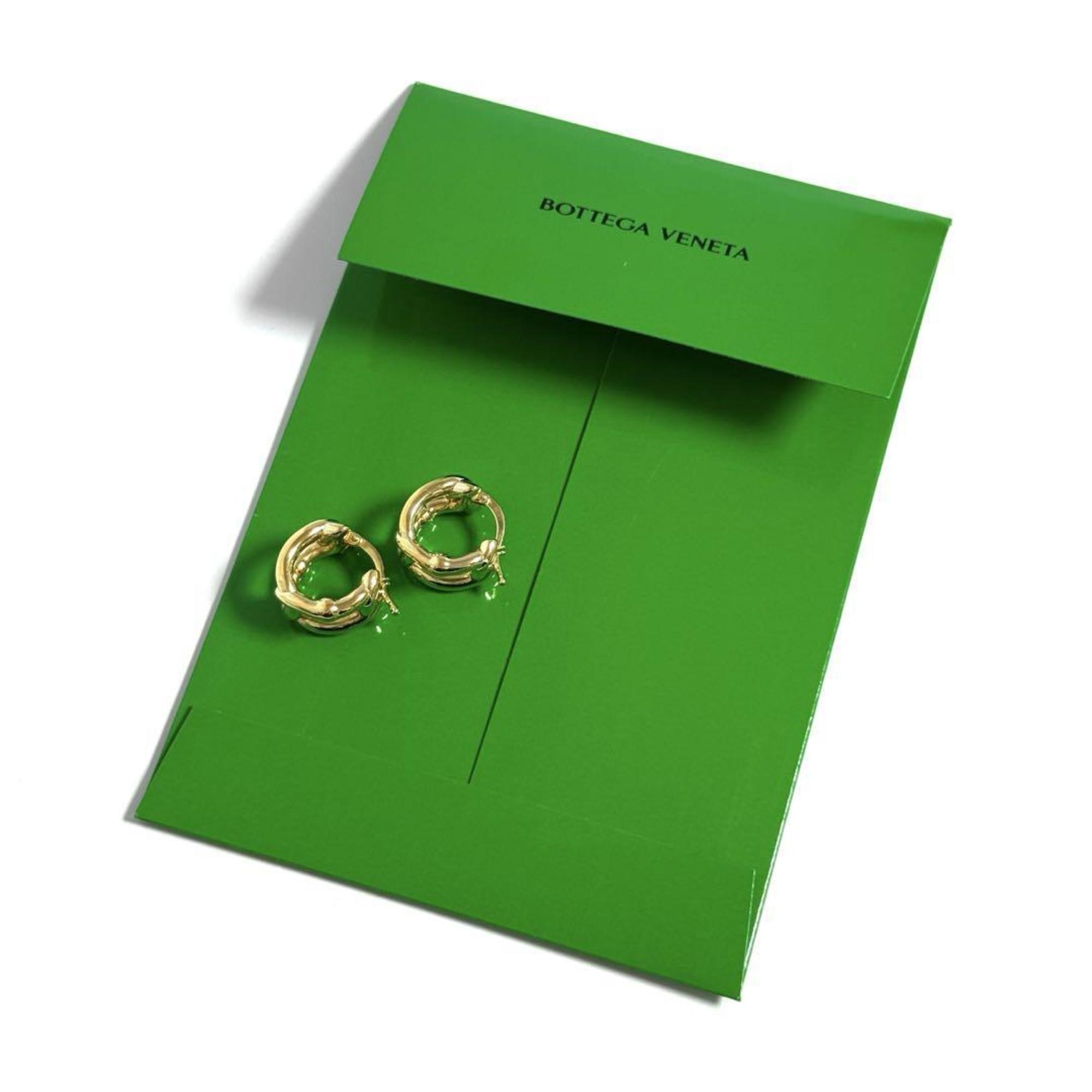 Bottega Veneta Men's Hoop Earrings in Silver 925 — Like New
