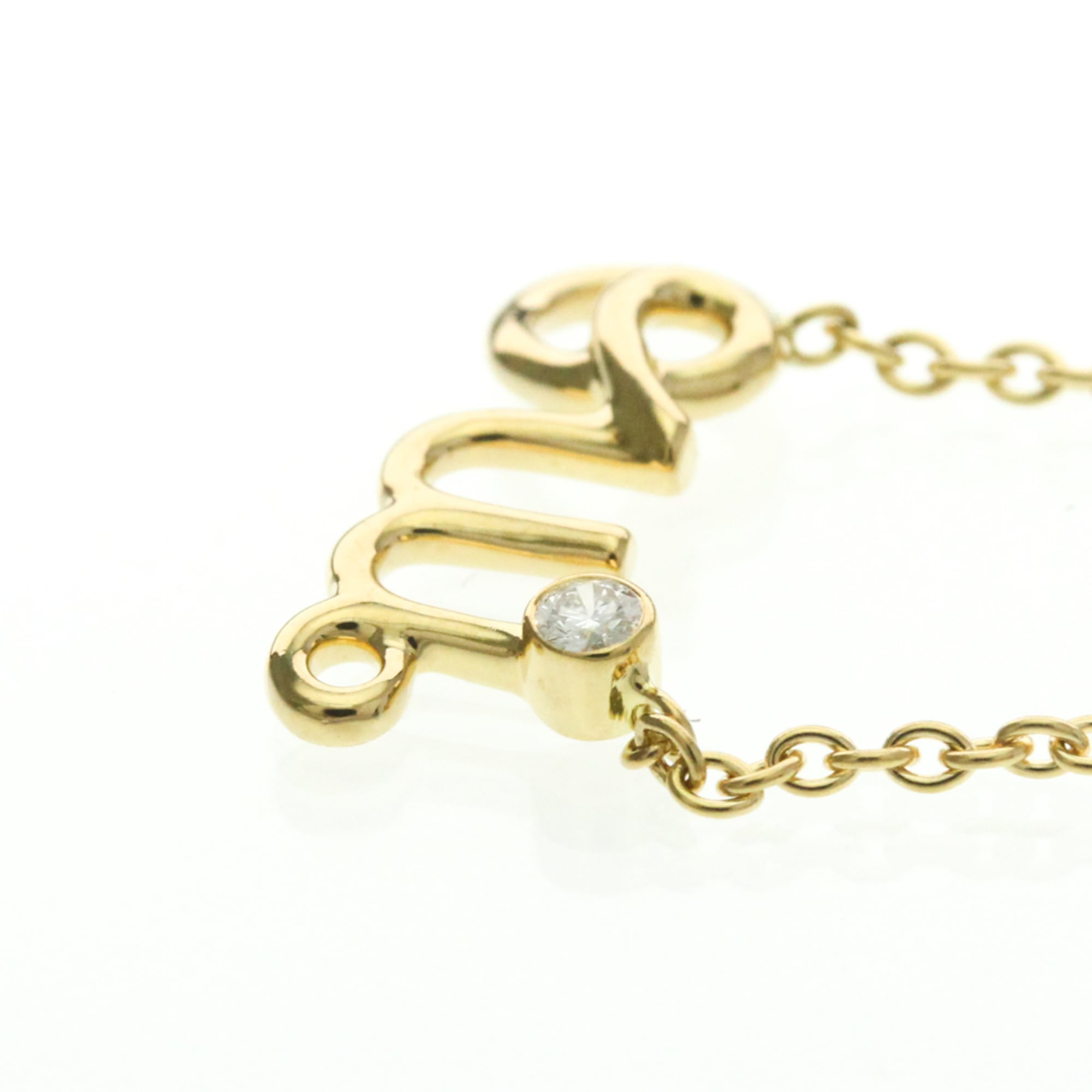 Christian Dior Dior Amour Yellow Gold (18K) Diamond Men,Women Fashion Pendant Necklace (Gold)