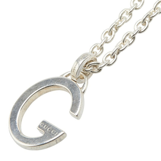 Gucci G Logo Chain Pendant Necklace 233936 SV925 Silver Women's GUCCI