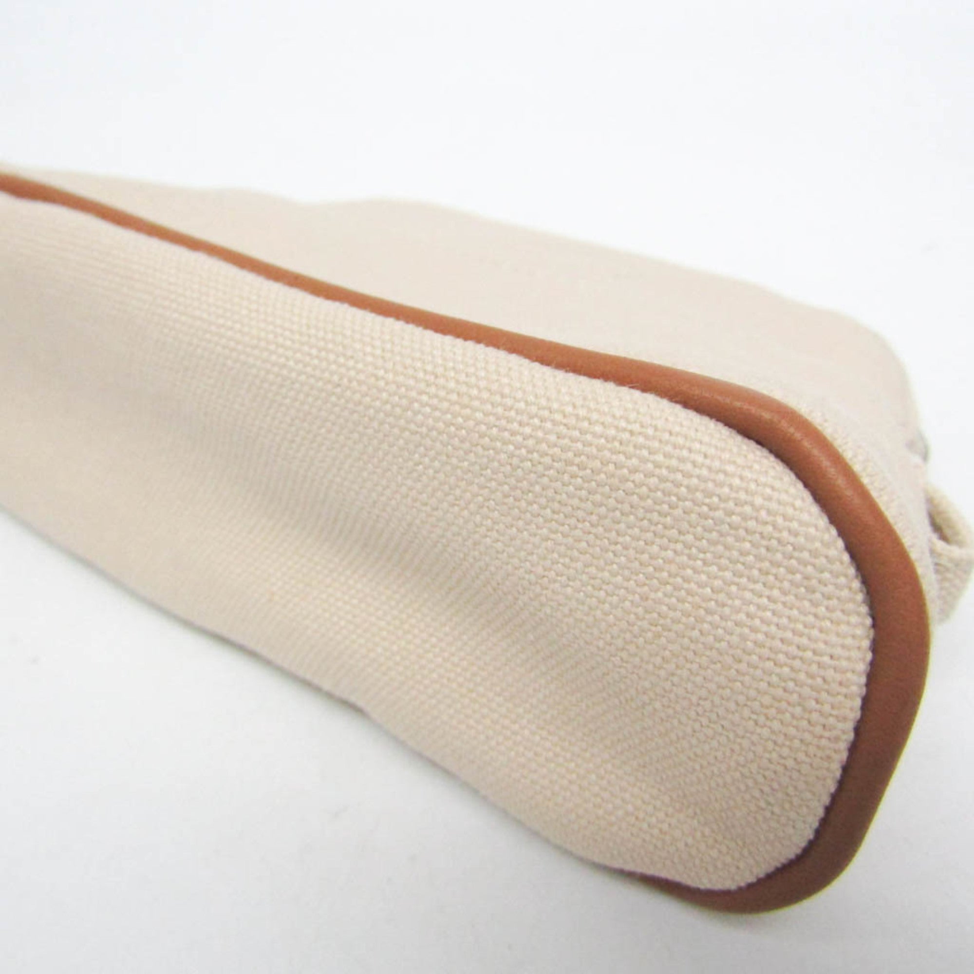 Hermes Bolide Mini Mini Women's Cotton Pouch Light Beige — Like New