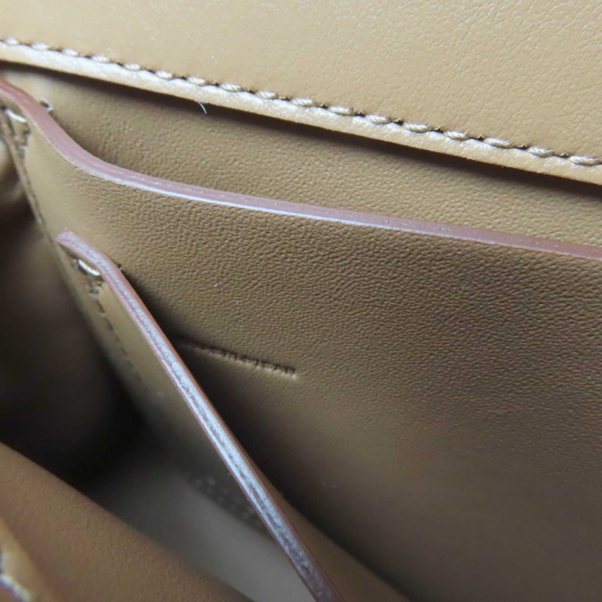 BURBERRY Grace logo leather shoulder bag, brown, with dust made in Italy, women's — Like New