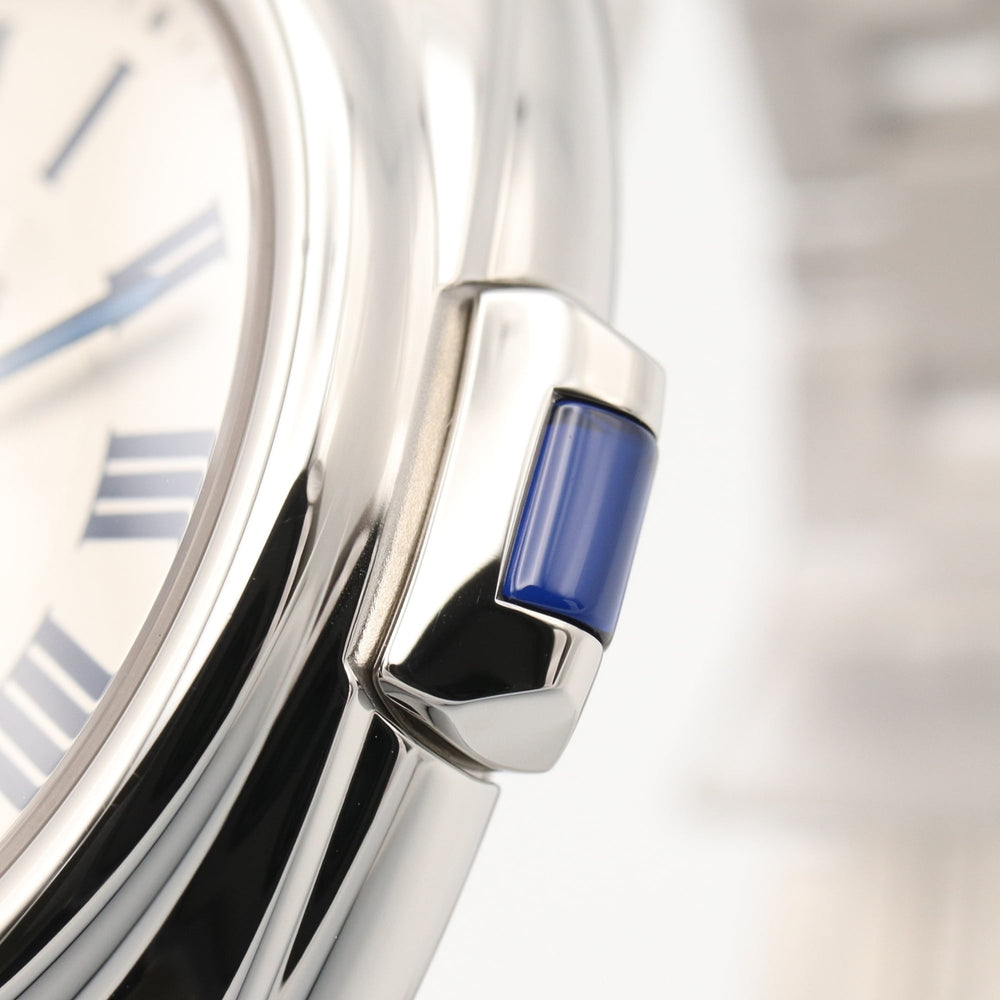 Cartier Cle de watch, stainless steel, men's, silver tone, WSCL0006 — Very Good