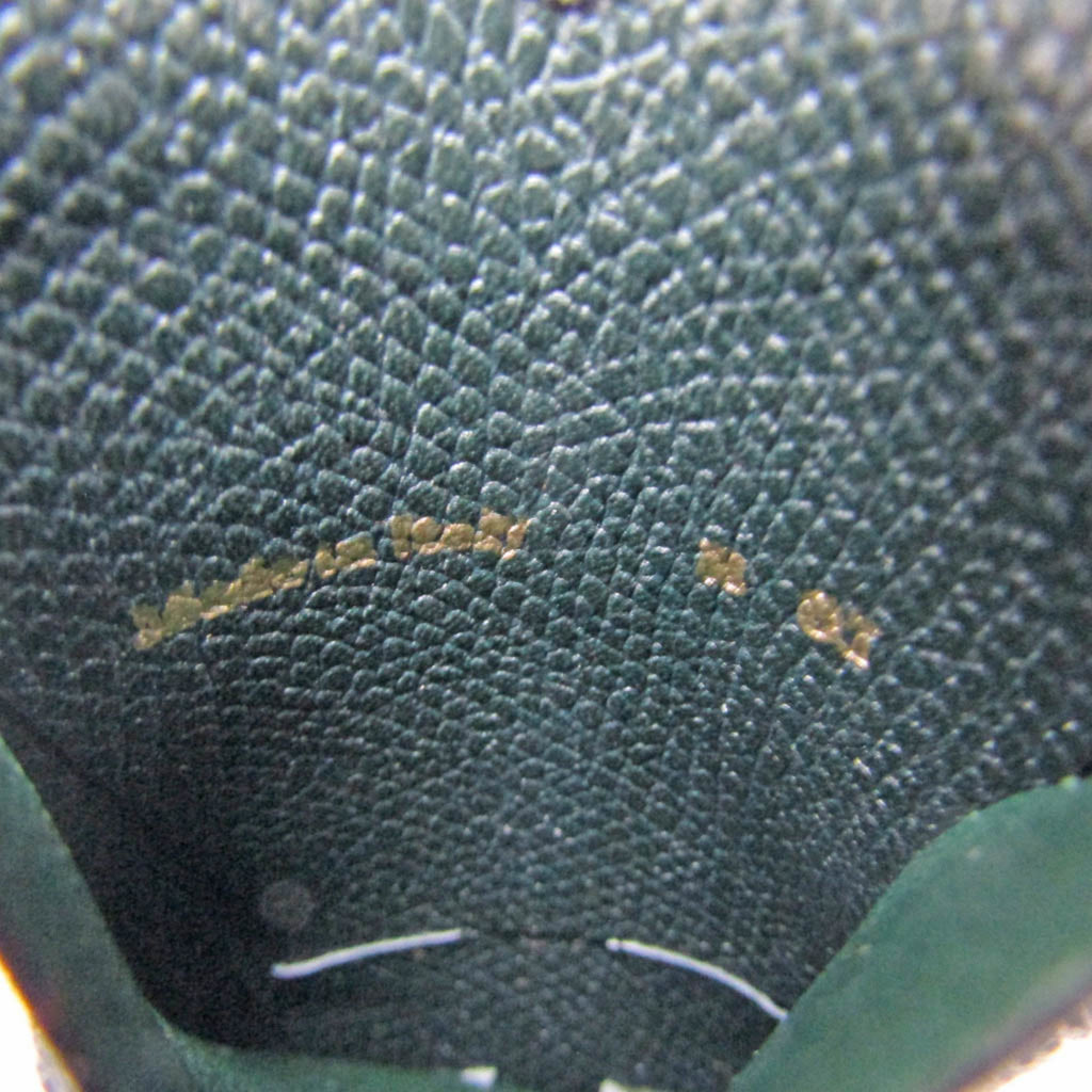 Valextra Vertical 12 Card V8L21 Men,Women Leather Long Bill Wallet (bi-fold) Dark Green