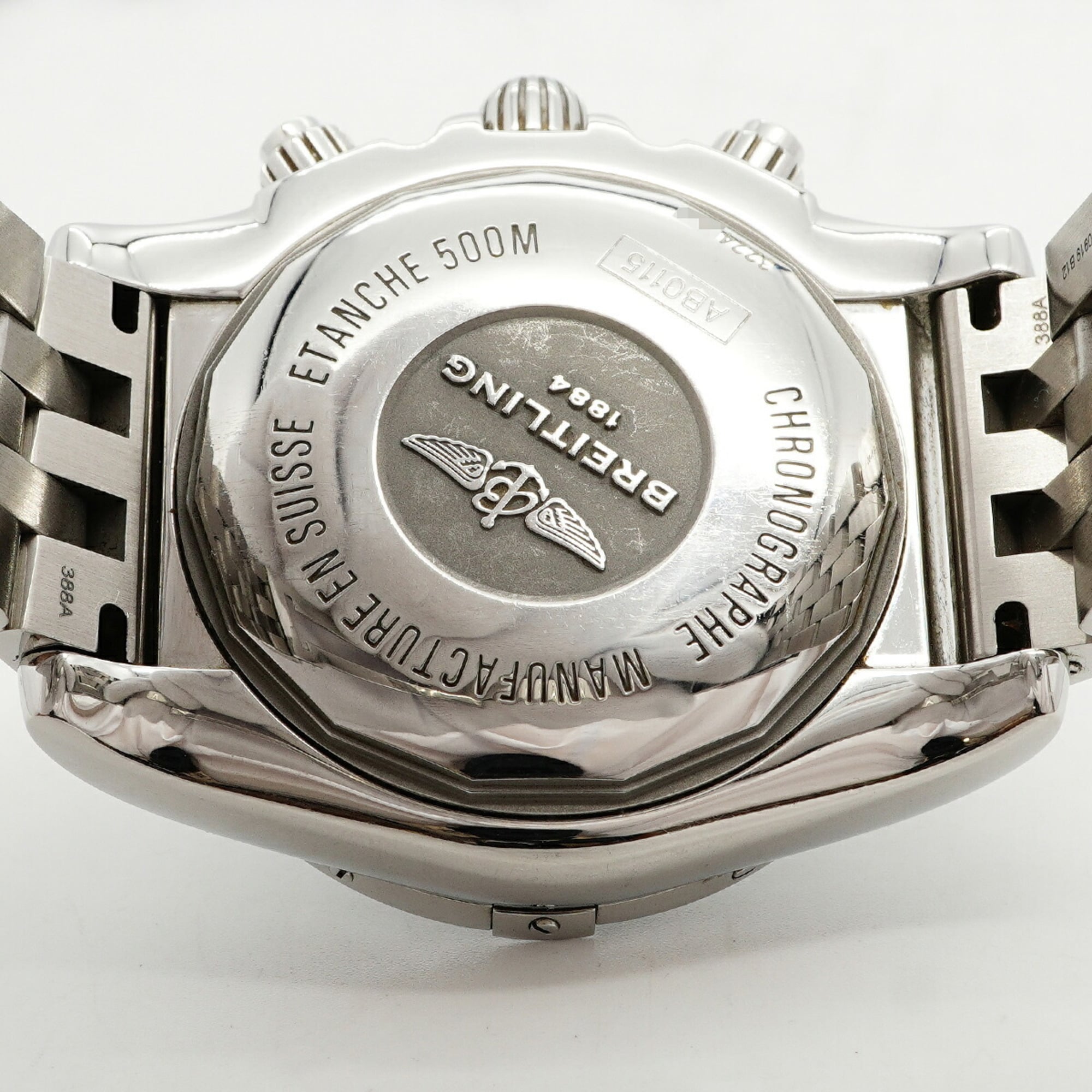 Breitling Chronomat 44 AB0115 Blue Dial Men's Watch — Good