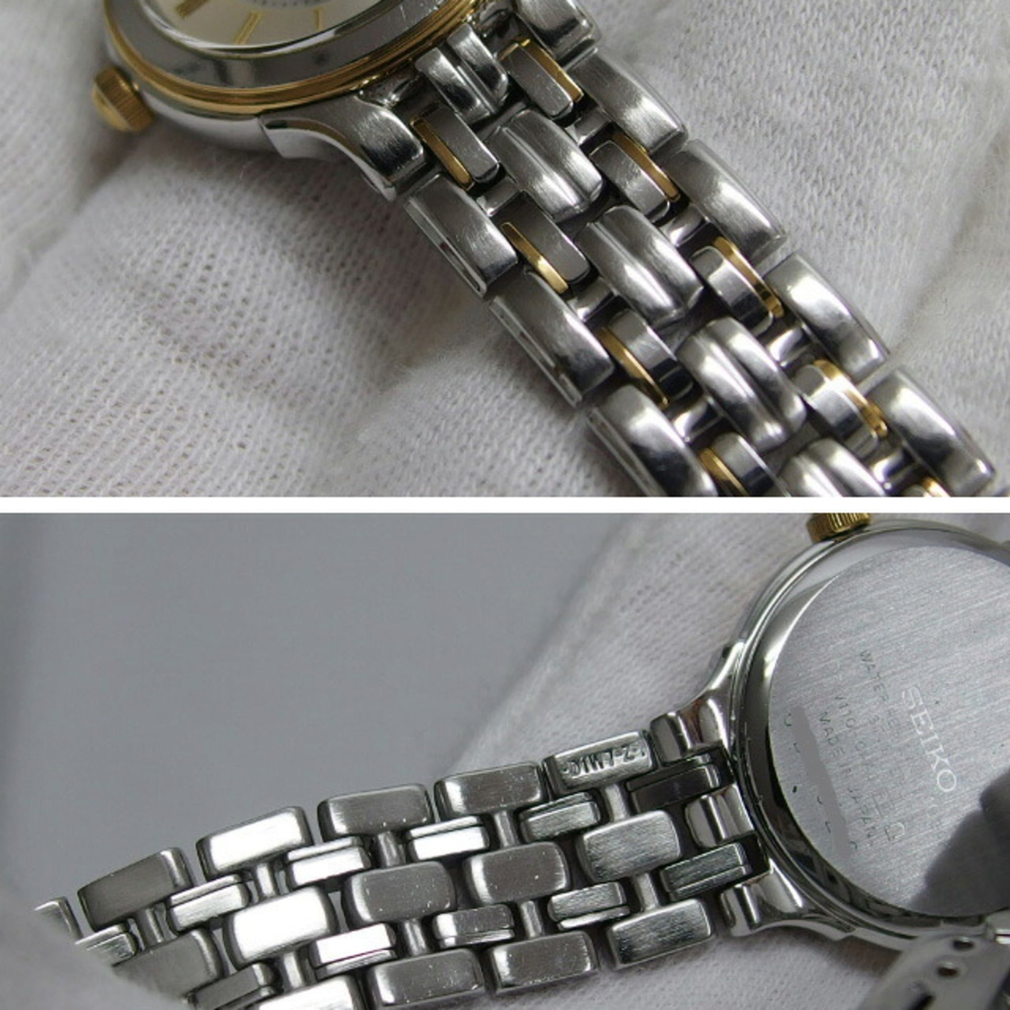 Seiko Exceline Solar Ladies Watch with Roman Numerals — Very Good