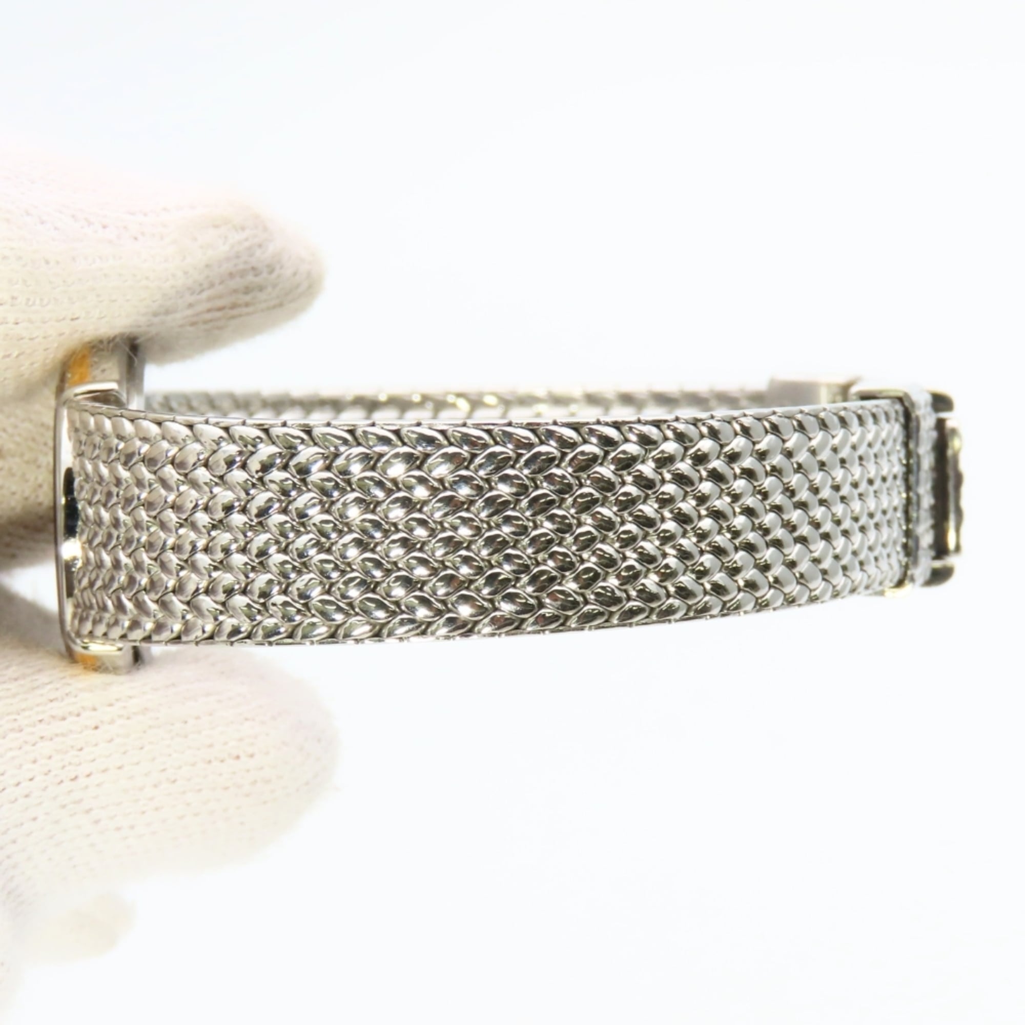 Seiko Credor 5A70-3000 SS K18YG Diamond Shell Women's Watch SEIKO — Good