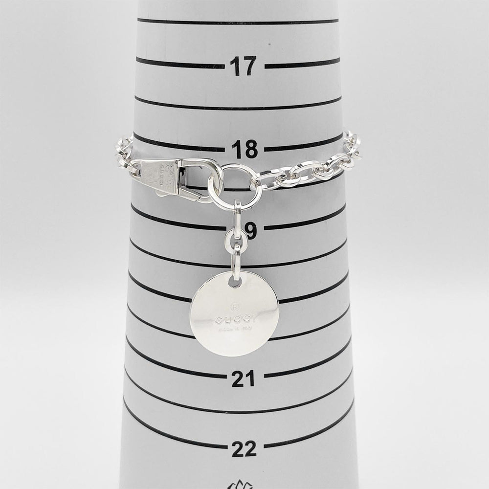 GUCCI Gucci Bracelet SV925 Silver Men's — Like New