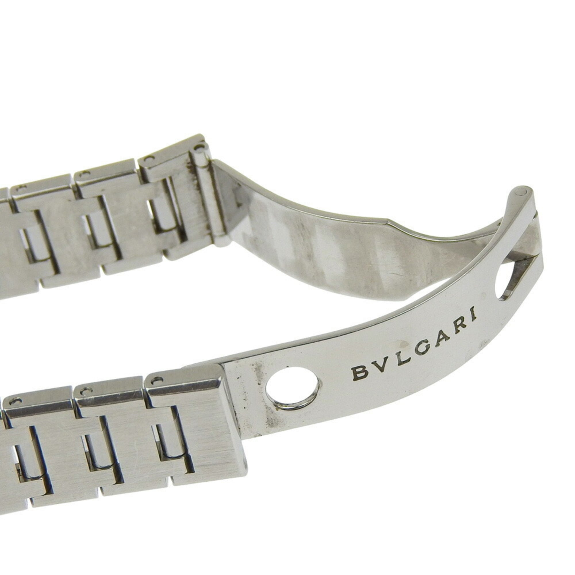 BVLGARI Bzero1 Watch, BZero1 BB23SS, Stainless Steel, Quartz Movement, Analog Display, Black Dial, Women's — Good
