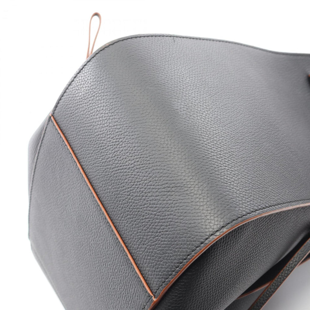 LOEWE Hammock Bag, Small Handbag, Leather, Women's, Black