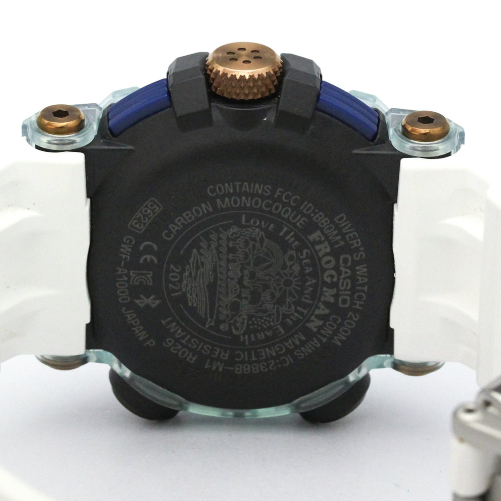 CASIO G-SHOCK Frogman Dolphin Whale 2021 30th Anniversary LTD Watch GWF-A1000K-2AJR Never Used — New - Store Return