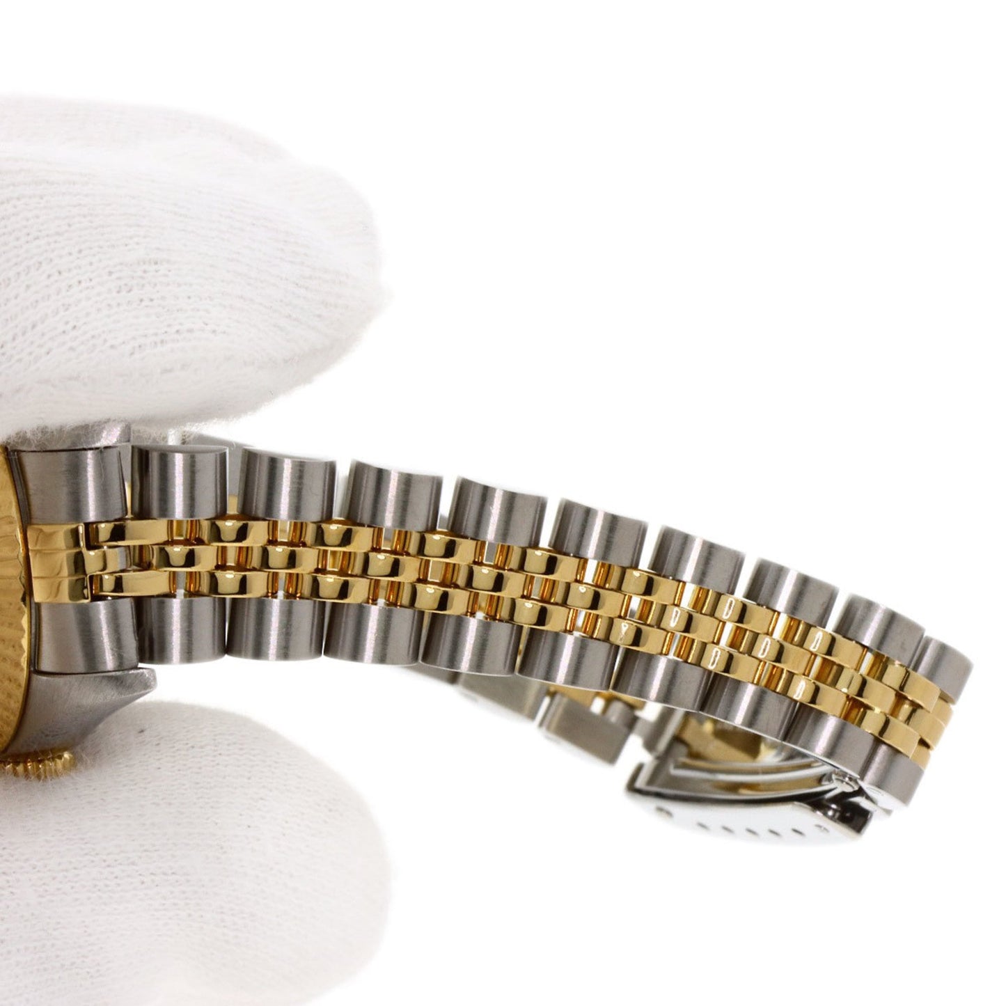 Rolex 69173G Datejust 10P Diamond Watch Stainless Steel/SSx18KYG Women's ROLEX