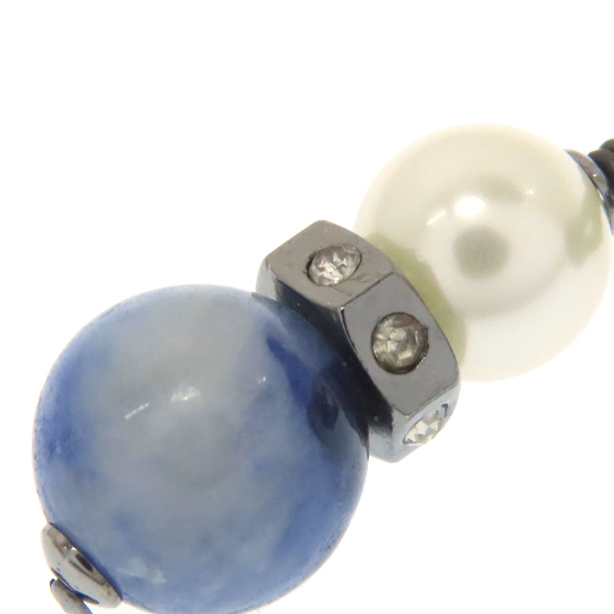 CHANEL Coco Mark Pearl and Stone Earrings in Metal for Women