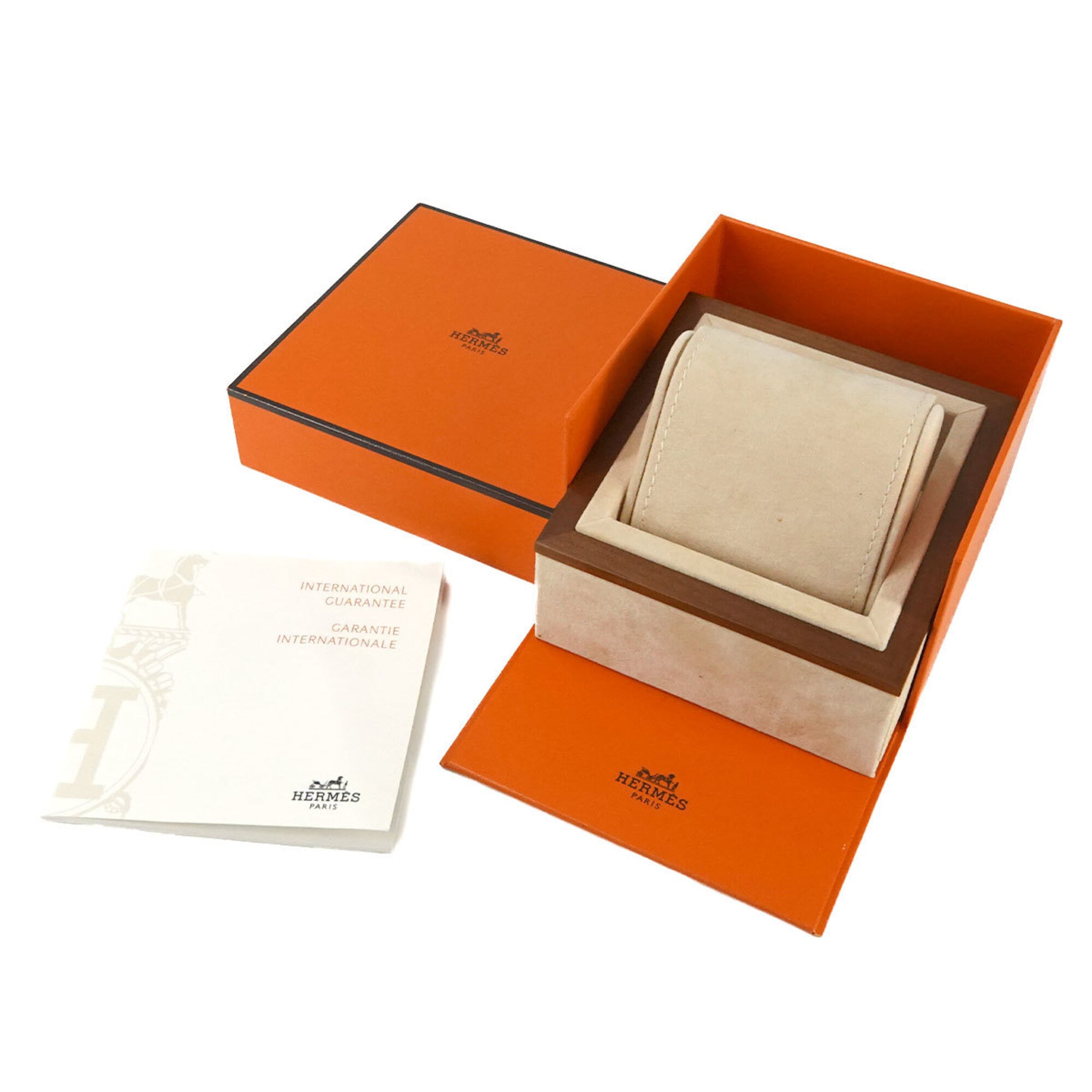Hermes H-Watch HH1 210 Women's Watch Silver Quartz H — Very Good