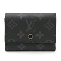 LOUIS VUITTON Monogram Eclipse Victor Tri-fold Wallet M12598