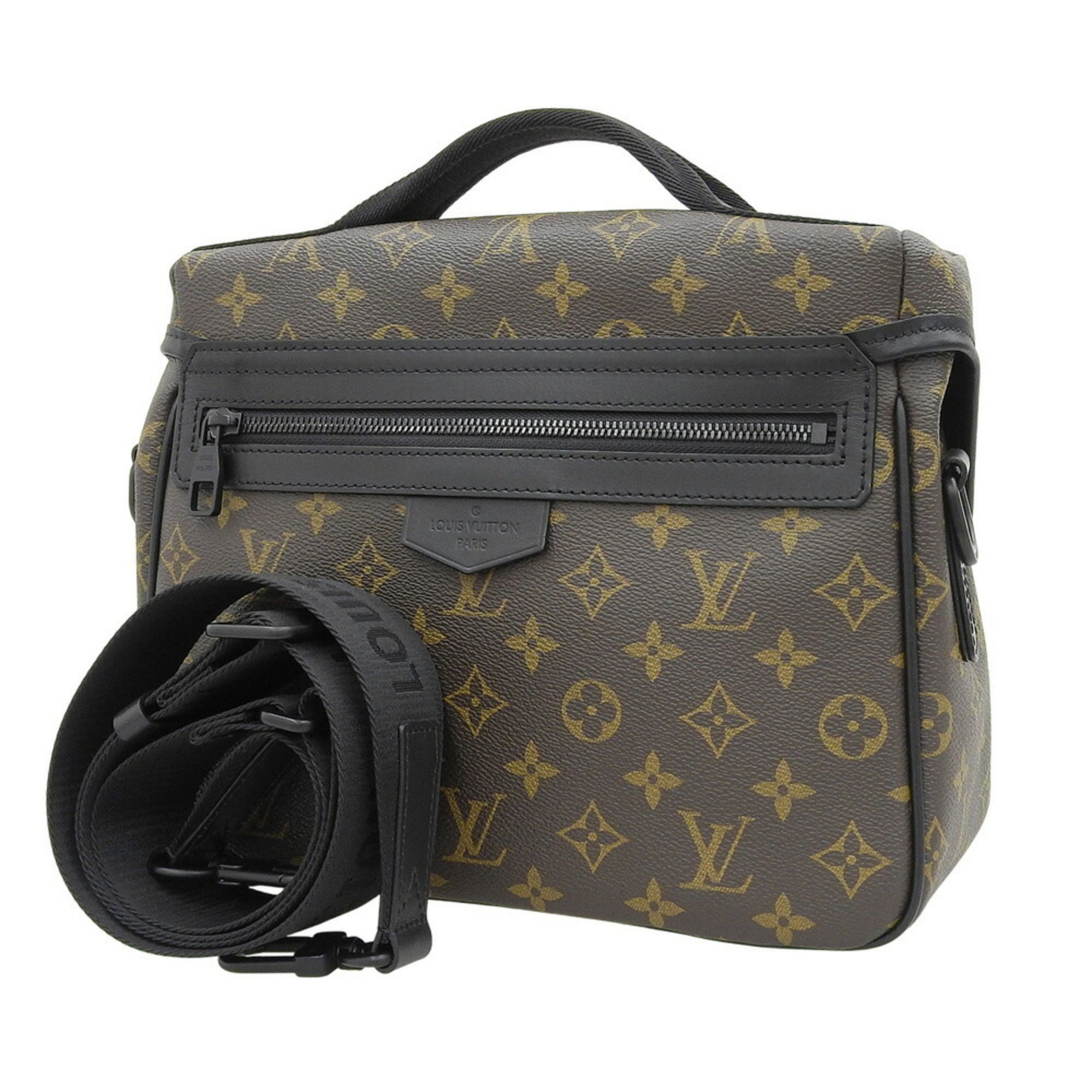 Like new Louis Vuitton Monogram Macassar LV Trail M46972 shoulder bag — Like New