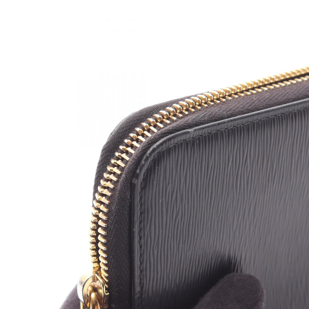 Prada VITTELLO MOVE TR Round Long Wallet, Leather, Women's, Black, 1ML506